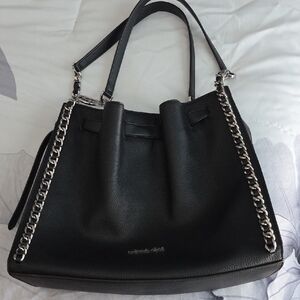 Michael Kors Black Chain Shoulder Bag